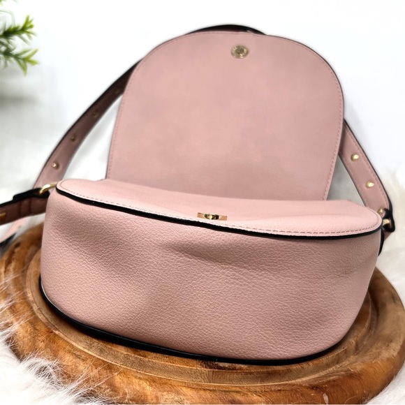 Victoria's secret blush pink studded crossbody bag - Picture 7 of 11